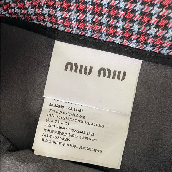 Miu miu mini wool skirt - Picture 3 of 8